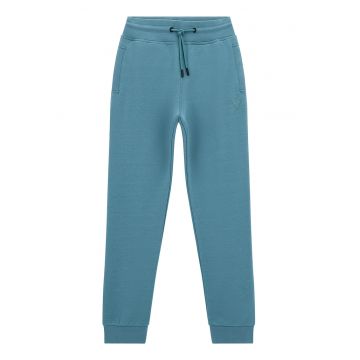 Pantaloni conici de trening cu snur