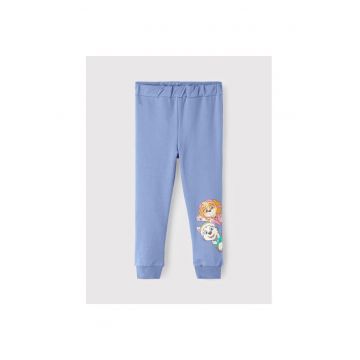 Pantaloni copii - 031124 - Albastru - Bumbac -