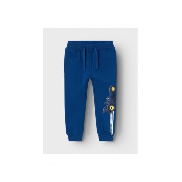 Pantaloni copii - 361495 - Albastru - Bumbac