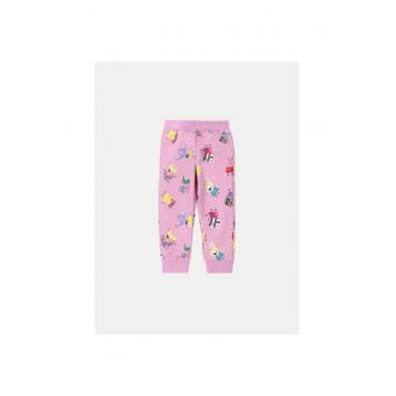 Pantaloni copii - 48555 - Roz - Bumbac