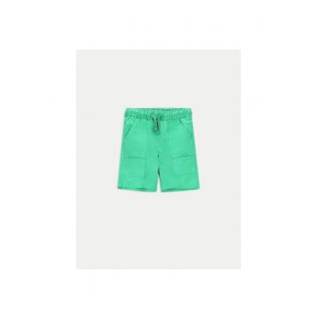 Pantaloni copii - 49316 - Verde - Bumbac