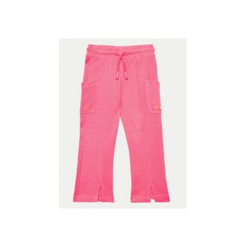 Pantaloni copii - 49989 - Roz - Bumbac