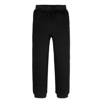 Pantaloni regular fit cu mansete elastice