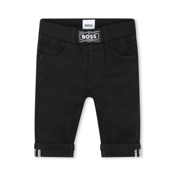 Blugi jogger cu talie elastica