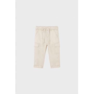 Pantaloni cargo din lyocell