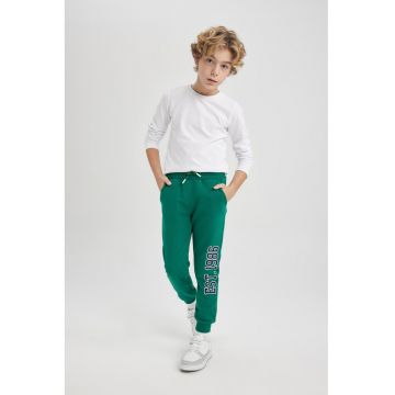 Pantaloni de trening cu snur de ajustare