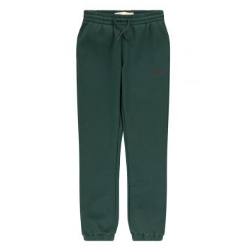 Pantaloni de trening din amestec de bumbac cu snur