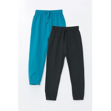 Set de pantaloni de trening cu snur de ajustare - 2 piese