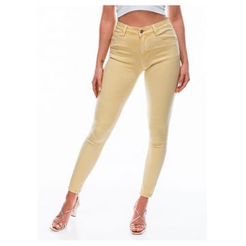 Blugi dama skinny cu talie inalta PLR150