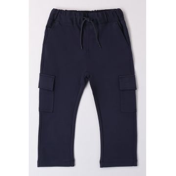 Pantaloni cargo cu snur