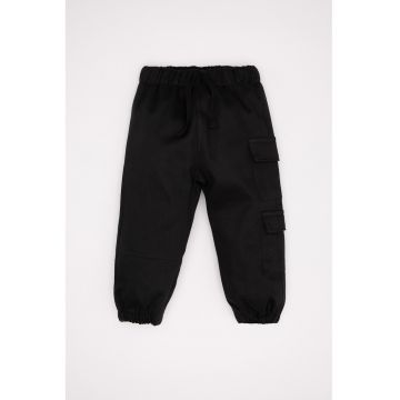 Pantaloni cargo de trening din bumbac