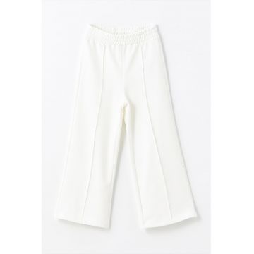 Pantaloni de trening ampli cu talie elastica