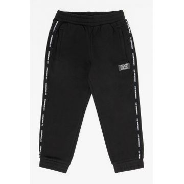 Pantaloni de trening cu benzi logo