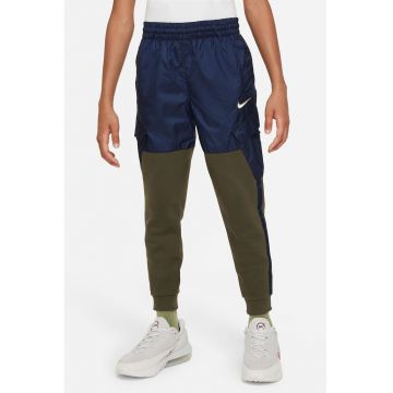 Pantaloni de trening cu model si snur de ajustare EasyOn