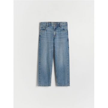 Reserved - Pantaloni classic denim regular - albastru