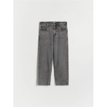 Reserved - Pantaloni classic denim regular - gri