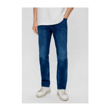 Blugi barbati Keith - croiala Slim Fit - talie medie - Straight leg - Albastru inchis - W36 L36