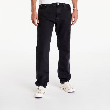 Blugi Calvin Klein Jeans Authentic Straight Denim Black