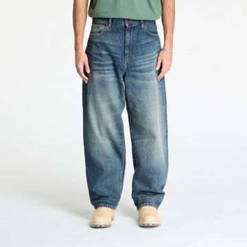 Blugi Carhartt WIP W' Brandon Pant Blue Worn Used Wash