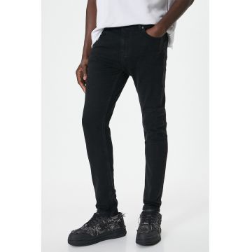 Blugi skinny cu talie joasa