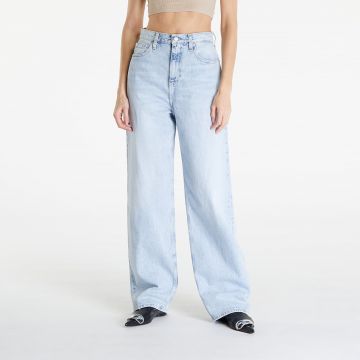 Pantaloni Calvin Klein Jeans High Rise Relaxed Denim Light