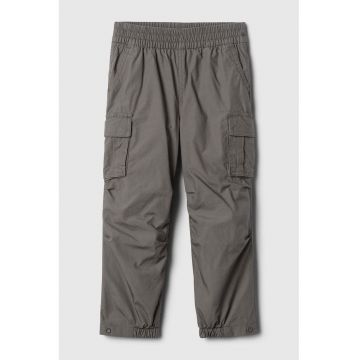 Pantaloni cargo cu talie elastica