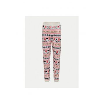 Pantaloni copii - Xmas 15331243 - Multicolor - Poliester