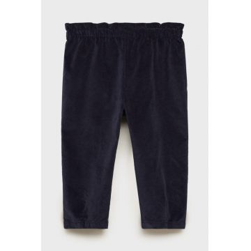 Pantaloni de catifea cu talie elastica