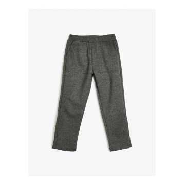 Pantaloni de trening din amestec de bumbac