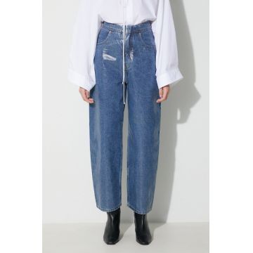 MM6 Maison Margiela jeans Pants 5 Pockets femei high waist, S62LB0155