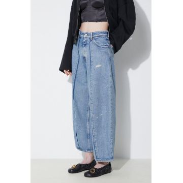 MM6 Maison Margiela jeansi femei high waist, S52LA0231