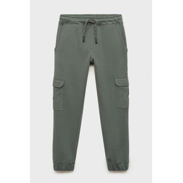 Pantaloni conici din bumbac