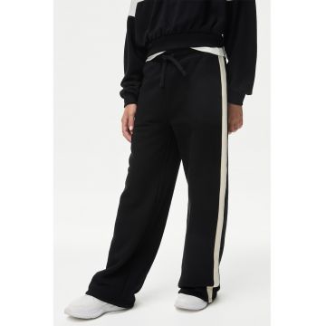 Pantaloni de trening cu croiala ampla