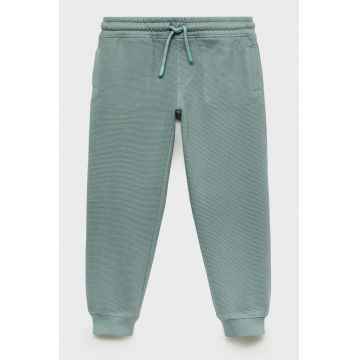 Pantaloni de trening din bumbac cu buzunare laterale