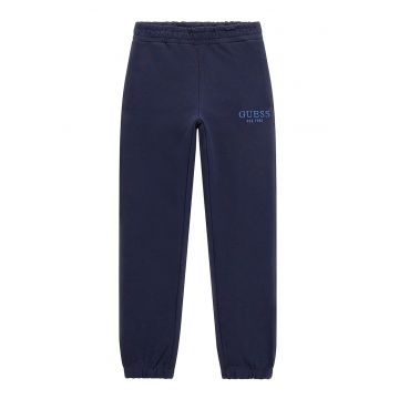 Pantaloni de trening relaxed fit din bumbac cu broderie logo