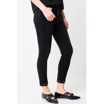 Blugi skinny cu talie medie