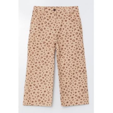 Pantaloni cu animal print