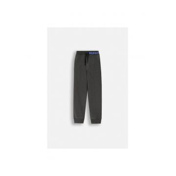 Pantaloni de antrenament cu talie ajustabile - Gri