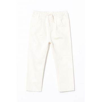 Pantaloni de bumbac cu snur