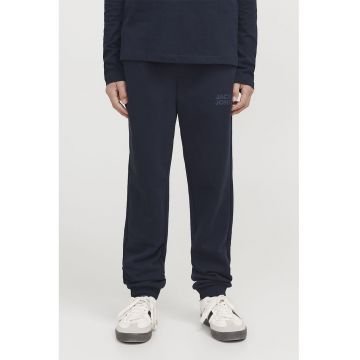 Pantaloni de trening cu snur de ajustare si detaliu logo Gordon