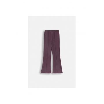 Pantaloni de trening evazati - Violet