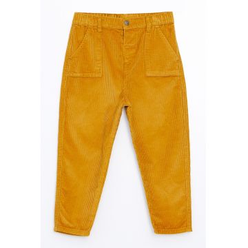 Pantaloni regular fit din bumbac