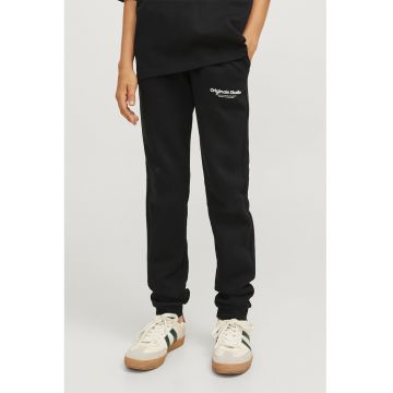 Pantaloni relaxed fit cu logo