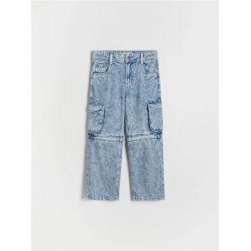 Reserved - BOYS` JEANS TROUSERS - albastru