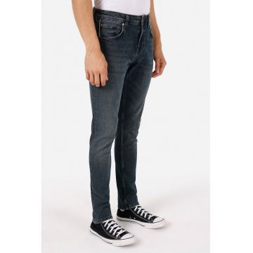 Blugi skinny cu 5 buzunare