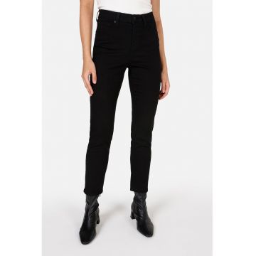 Blugi skinny cu talie inalta