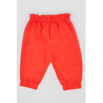 Pantaloni de trening cu buzunare aplicate