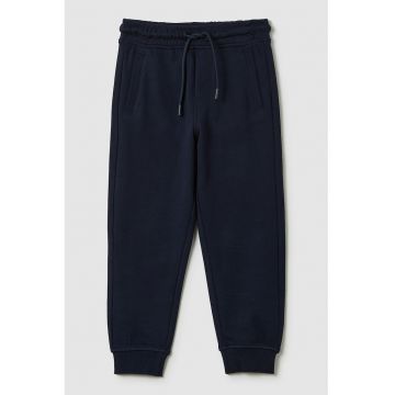 Pantaloni de trening din bumbac cu snur in talie