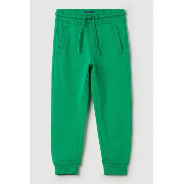 Pantaloni de trening din bumbac cu snur in talie