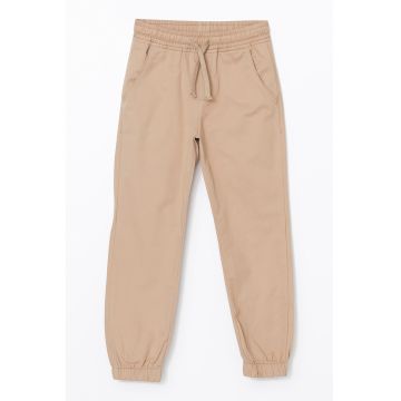 Pantaloni jogger de bumbac - cu snur